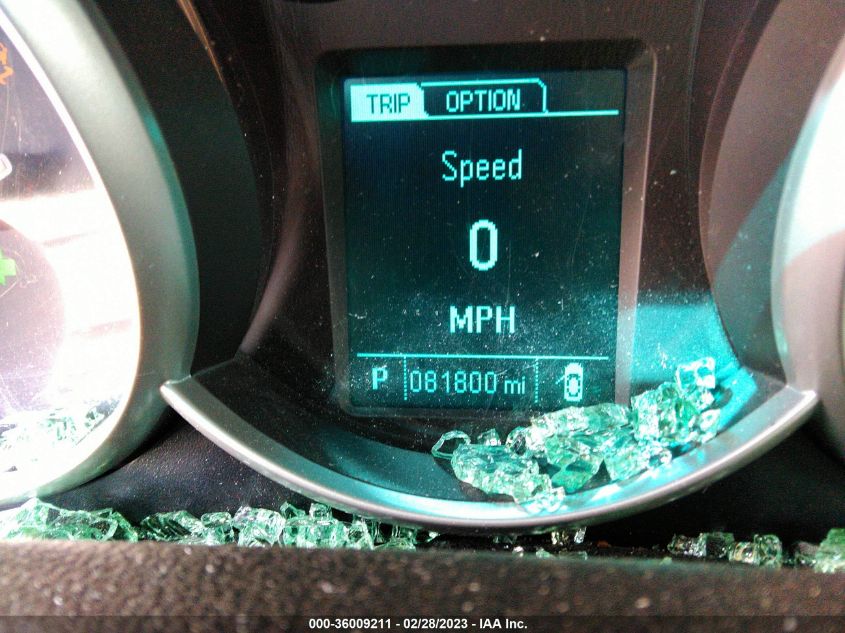 2013 CHEVROLET CRUZE 2LT - 1G1PE5SB1D7125901