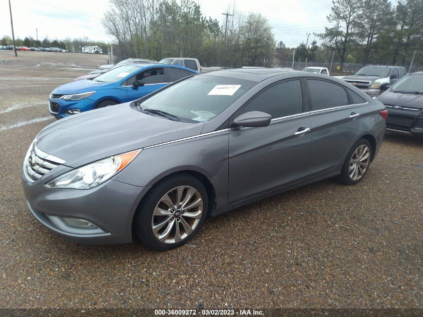 VIN 5NPEC4AC4DH760163 2013 HYUNDAI SONATA no.2