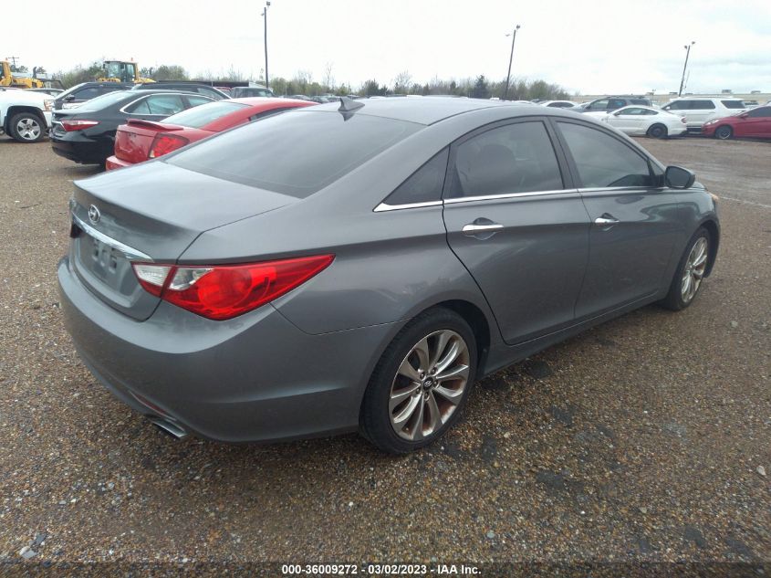 VIN 5NPEC4AC4DH760163 2013 HYUNDAI SONATA no.4