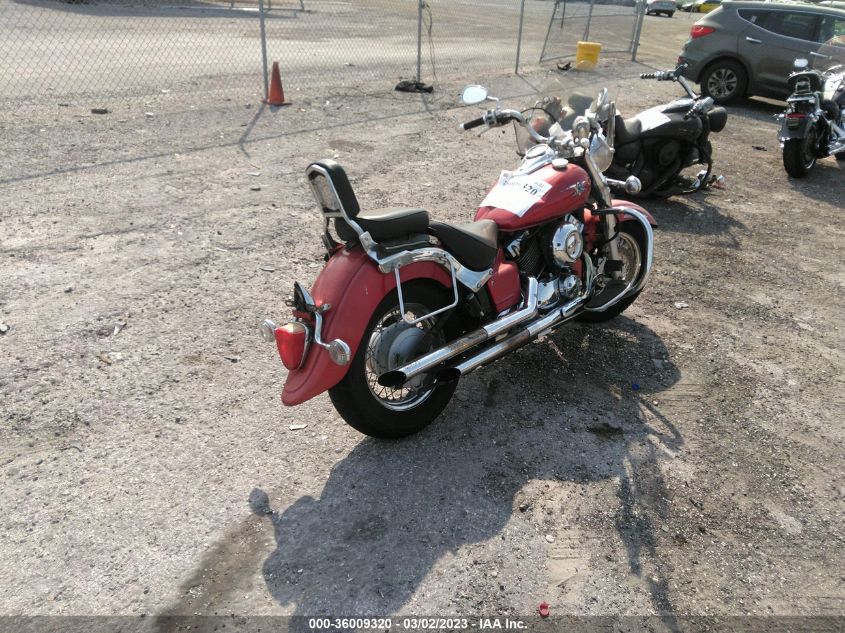 2007 YAMAHA XVS650 - JYAVM01EX7A102524