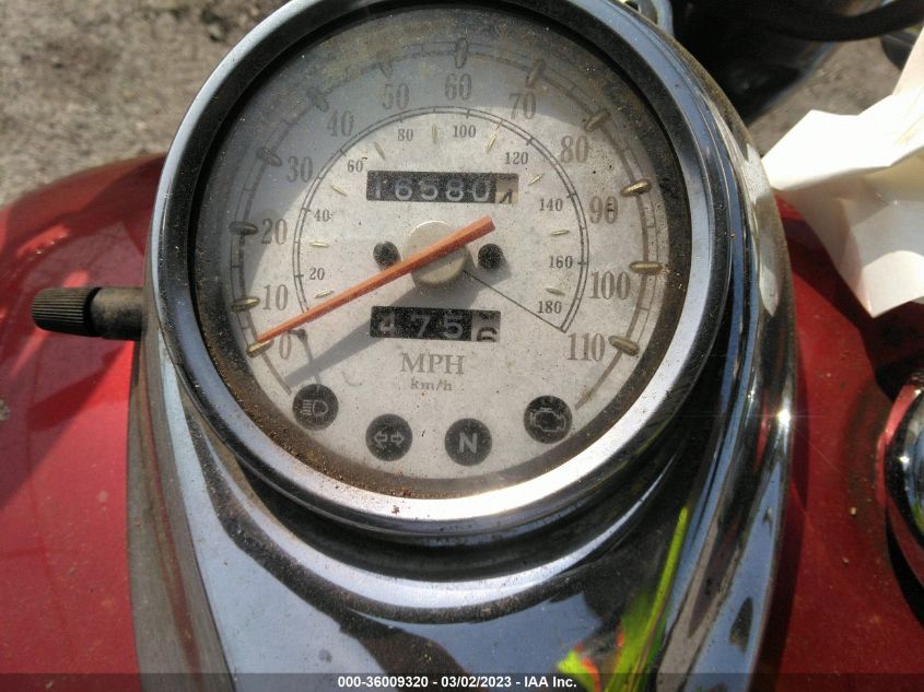 2007 YAMAHA XVS650 - JYAVM01EX7A102524