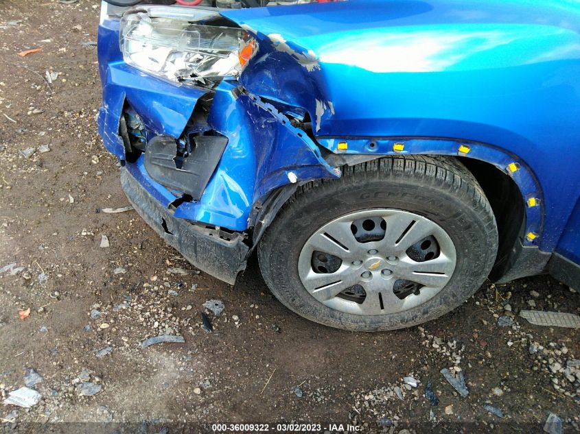 2015 CHEVROLET TRAX LS - KL7CJKSB6FB058919