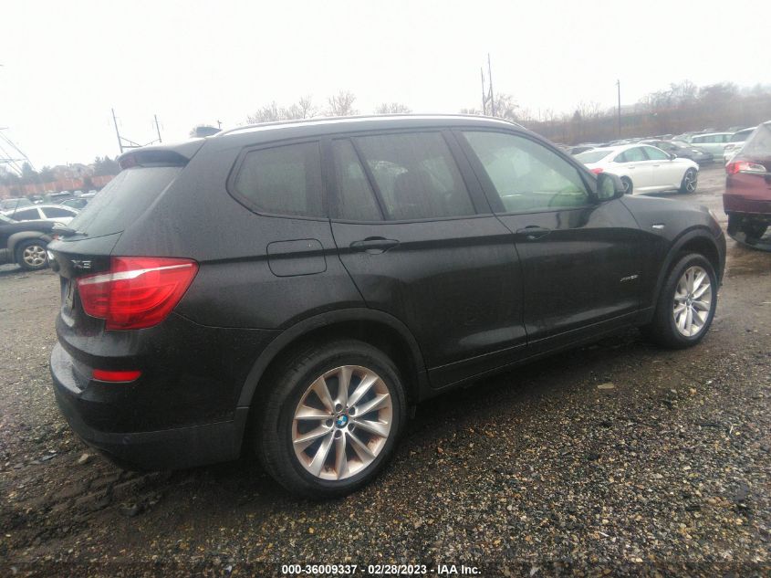 2015 BMW X3 XDRIVE28I - 5UXWX9C5XF0D56225