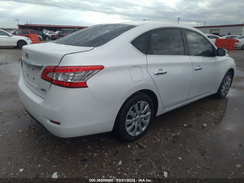 2013 NISSAN SENTRA S - 3N1AB7APXDL763626