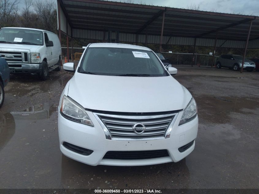 2013 NISSAN SENTRA S - 3N1AB7APXDL763626