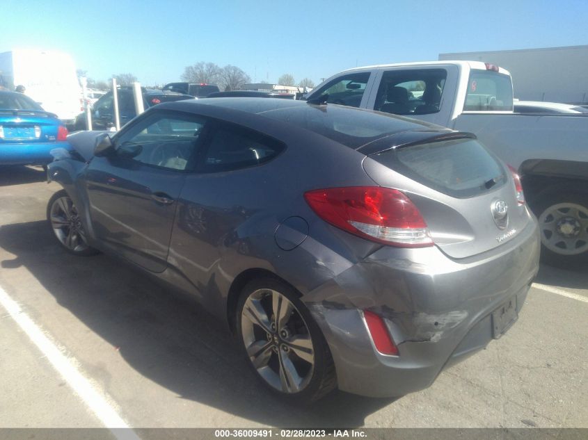 2016 HYUNDAI VELOSTER - KMHTC6AD4GU264149