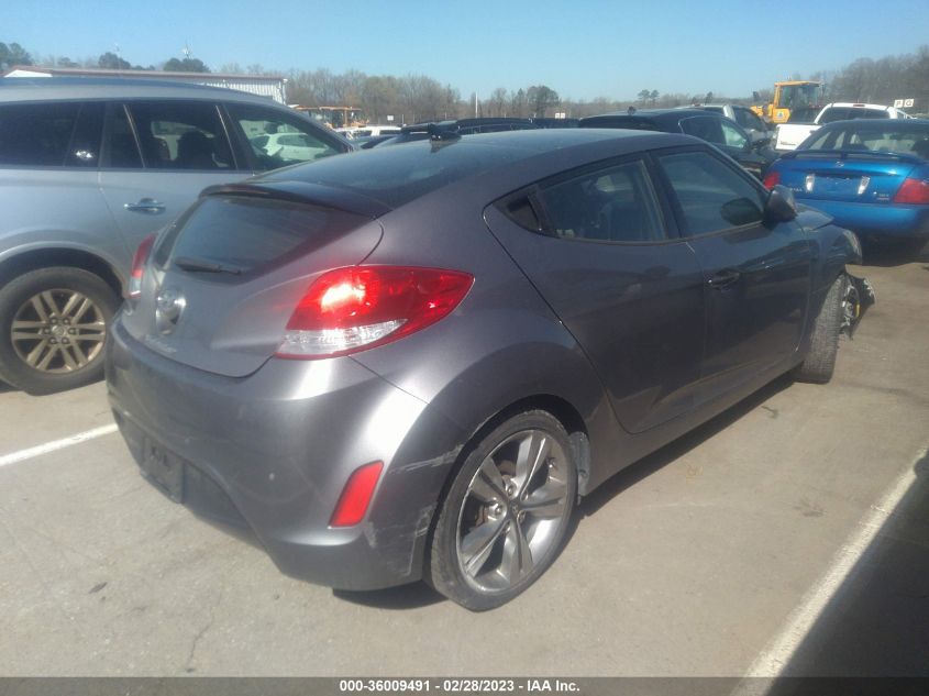 2016 HYUNDAI VELOSTER - KMHTC6AD4GU264149