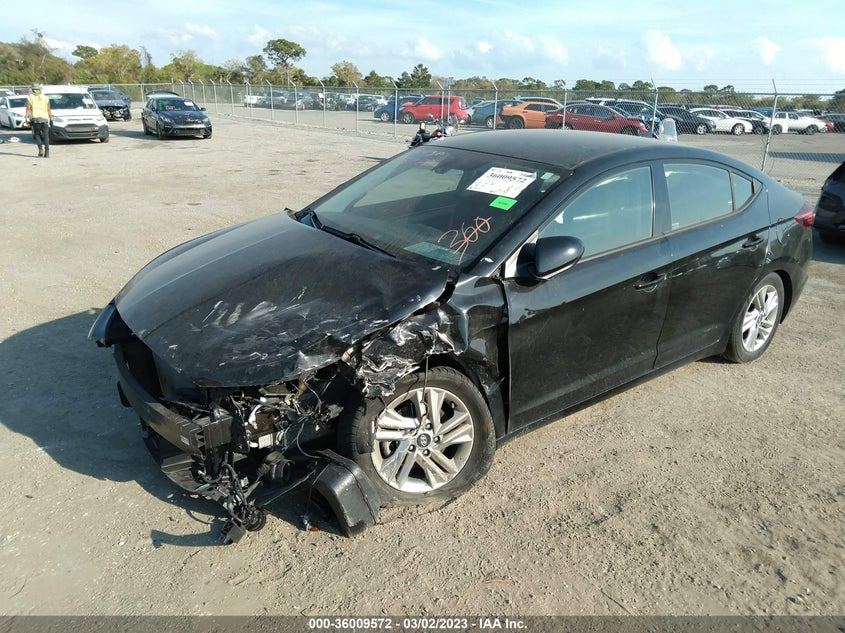 VIN KMHD84LF4LU918747 2020 HYUNDAI ELANTRA SEL