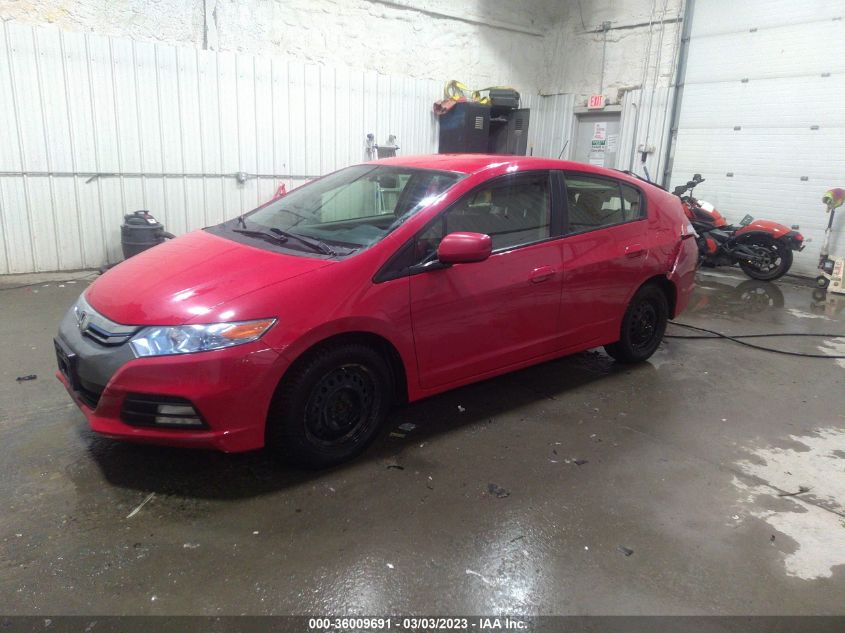 2014 HONDA INSIGHT JHMZE2H37ES002745