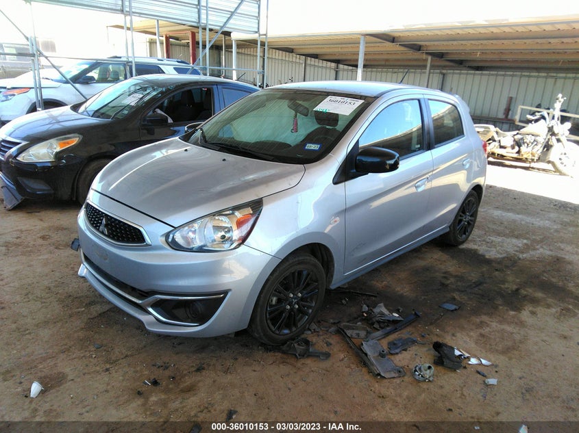 VIN ML32A5HJ4LH004223 2020 MITSUBISHI MIRAGE LE/GT