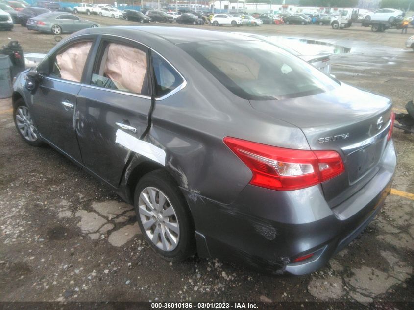 2016 NISSAN SENTRA S - 3N1AB7AP5GY274803