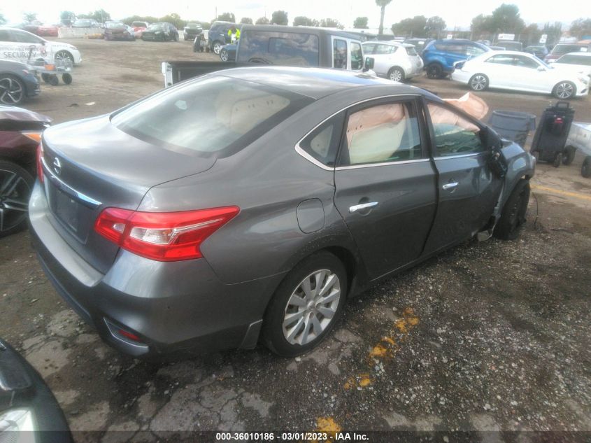 2016 NISSAN SENTRA S - 3N1AB7AP5GY274803