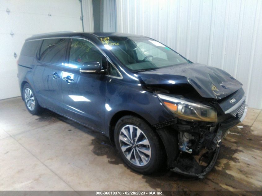 2015 KIA SEDONA SX - KNDMC5C10F6035458