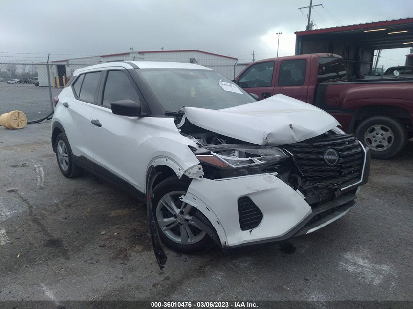 VIN 3N1CP5BV9NL488134 2022 NISSAN KICKS S
