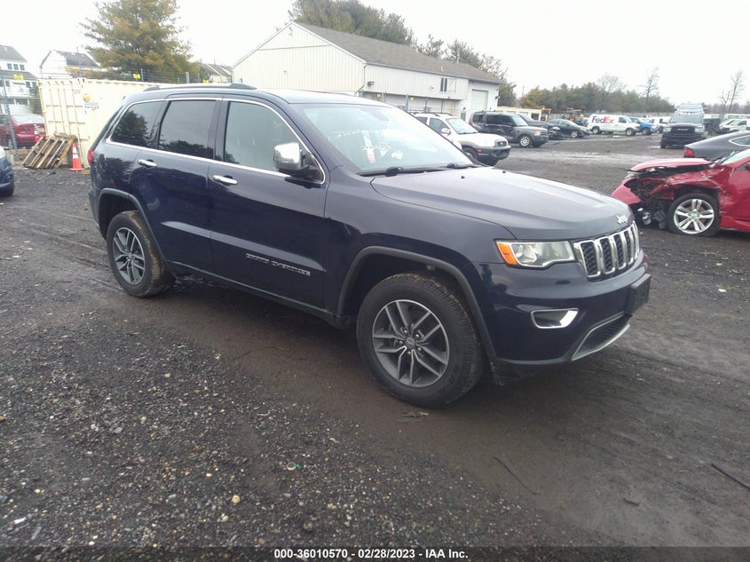 VIN 1C4RJFBG9HC852052 2017 JEEP GRAND CHEROKEE LIMITED