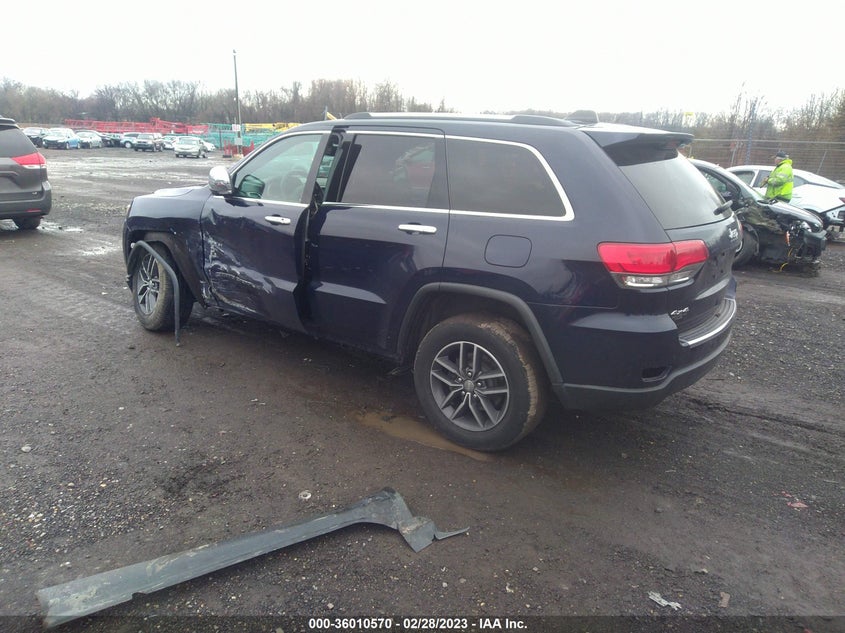 VIN 1C4RJFBG9HC852052 2017 JEEP GRAND CHEROKEE LIMITED
