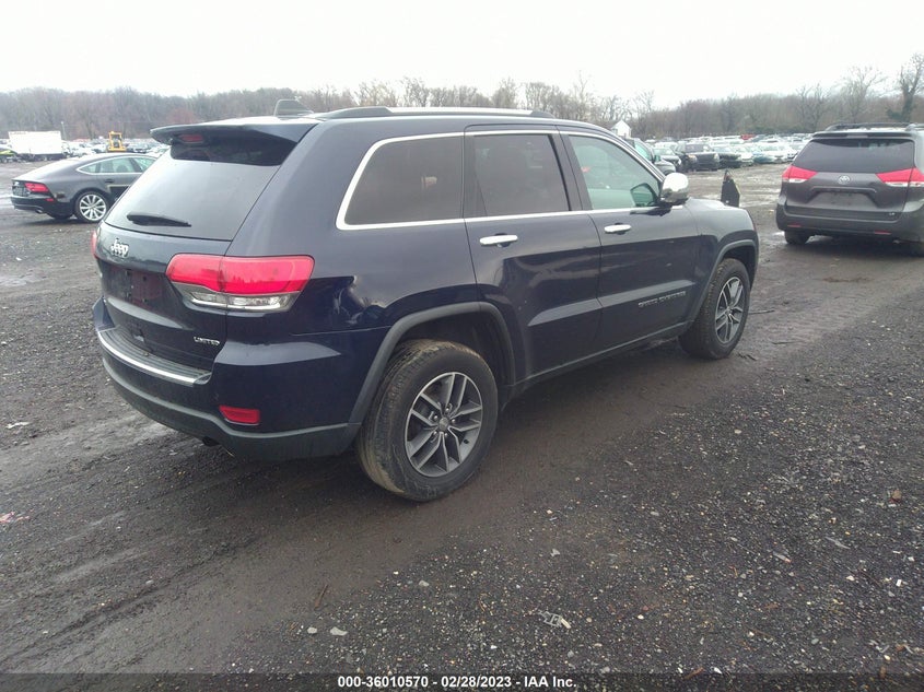 VIN 1C4RJFBG9HC852052 2017 JEEP GRAND CHEROKEE LIMITED