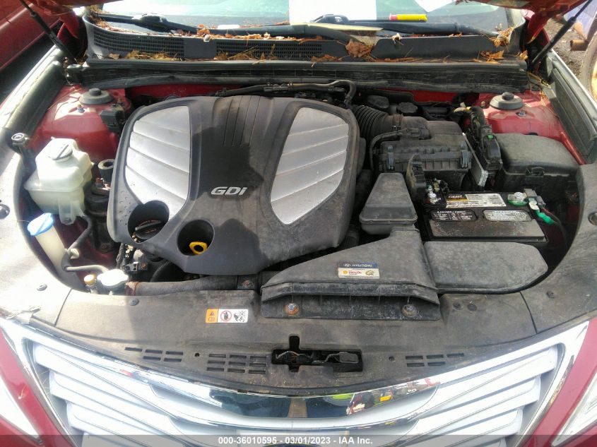 2014 HYUNDAI AZERA LIMITED KMHFH4JGXEA369449