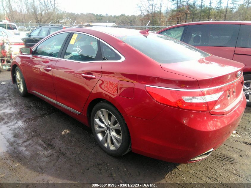 2014 HYUNDAI AZERA LIMITED KMHFH4JGXEA369449