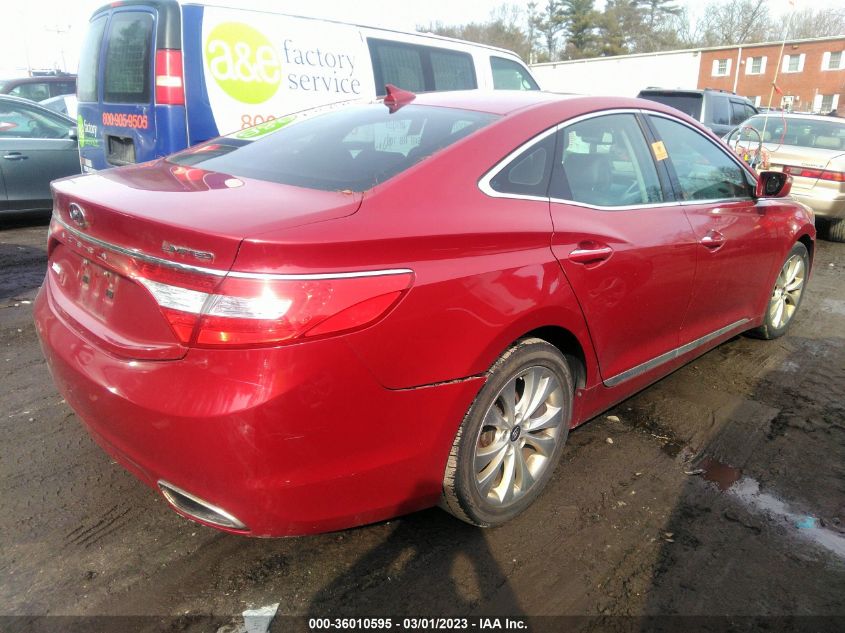 2014 HYUNDAI AZERA LIMITED KMHFH4JGXEA369449
