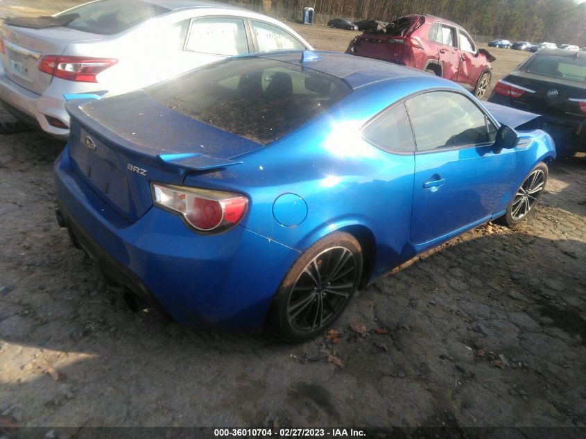 2013 SUBARU BRZ LIMITED - JF1ZCAC15D1611463