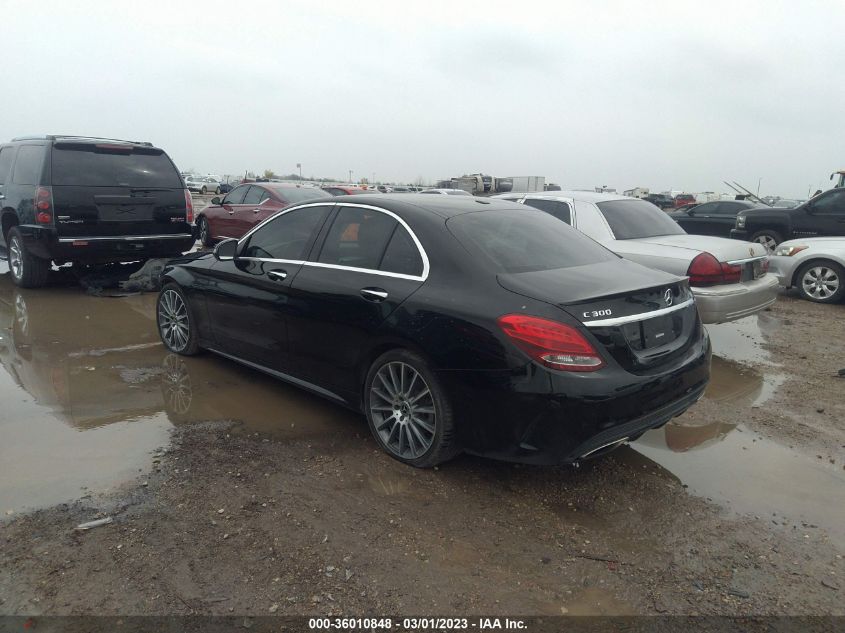 2017 MERCEDES-BENZ C-CLASS C 300 - 55SWF4JB6HU220951