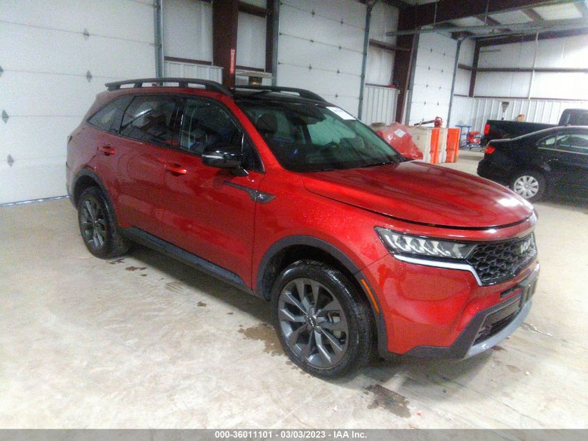 5XYRHDLF7NG075805 KIA SORENTO X-LINE EX 2022