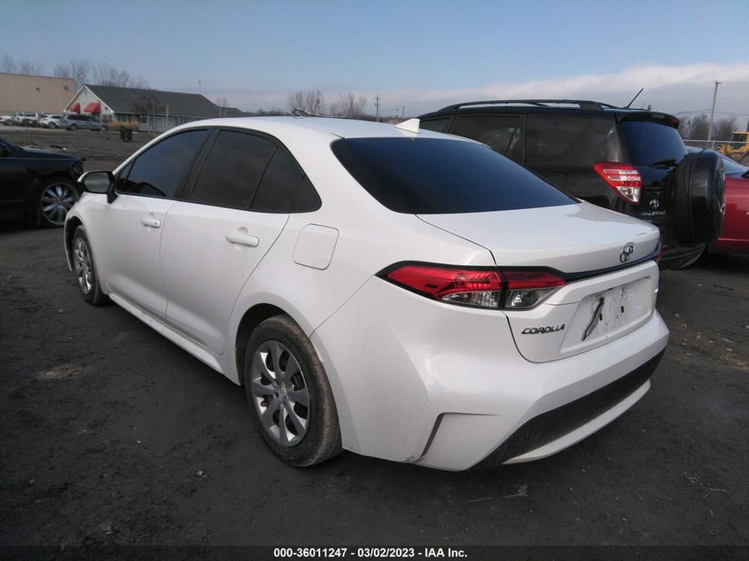 VIN 5YFEPRAE5LP037393 2020 TOYOTA COROLLA LE