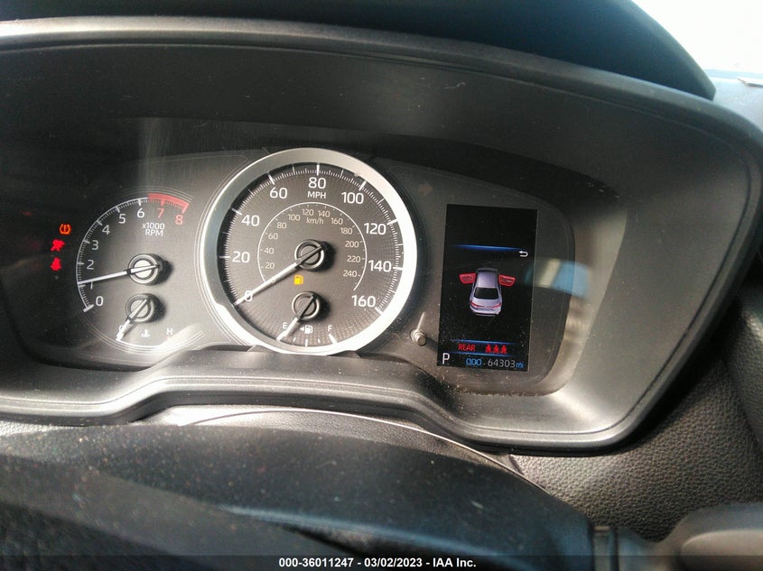 VIN 5YFEPRAE5LP037393 2020 TOYOTA COROLLA LE
