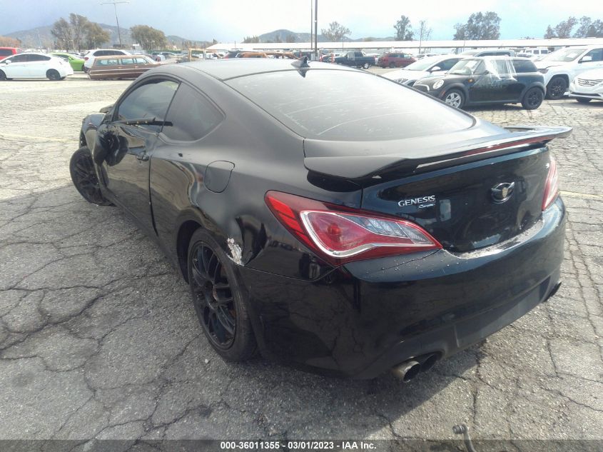 2013 HYUNDAI GENESIS COUPE 3.8 TRACK KMHHU6KJ0DU102747
