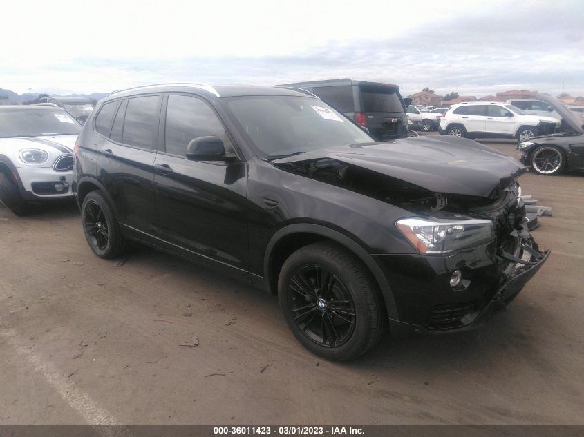 2017 BMW X3 SDRIVE28I - 5UXWZ7C31H0X41346