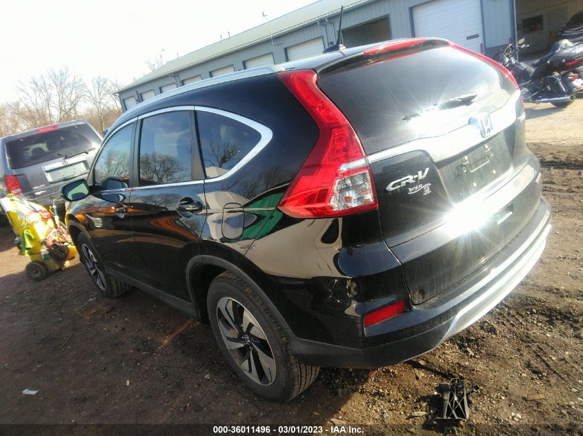 2016 HONDA CR-V TOURING - 5J6RM4H97GL019069