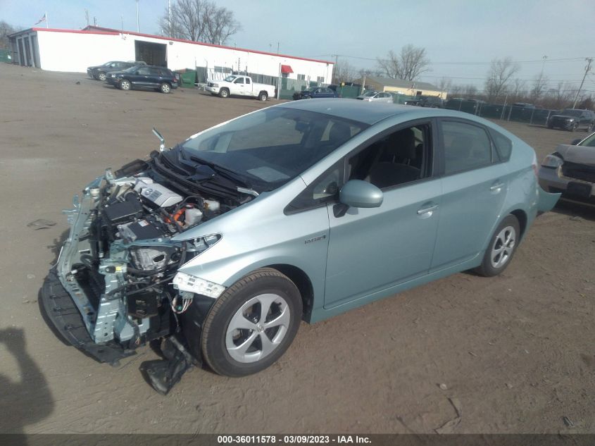 2015 TOYOTA PRIUS FOUR - JTDKN3DU9F1990285