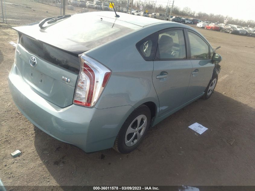 2015 TOYOTA PRIUS FOUR - JTDKN3DU9F1990285