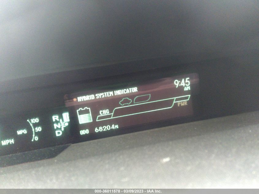 2015 TOYOTA PRIUS FOUR - JTDKN3DU9F1990285