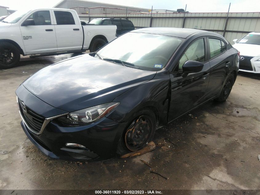 2016 MAZDA MAZDA3 I SPORT - 3MZBM1T7XGM283510