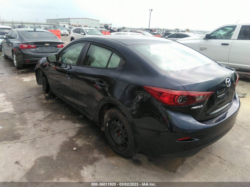 2016 MAZDA MAZDA3 I SPORT - 3MZBM1T7XGM283510