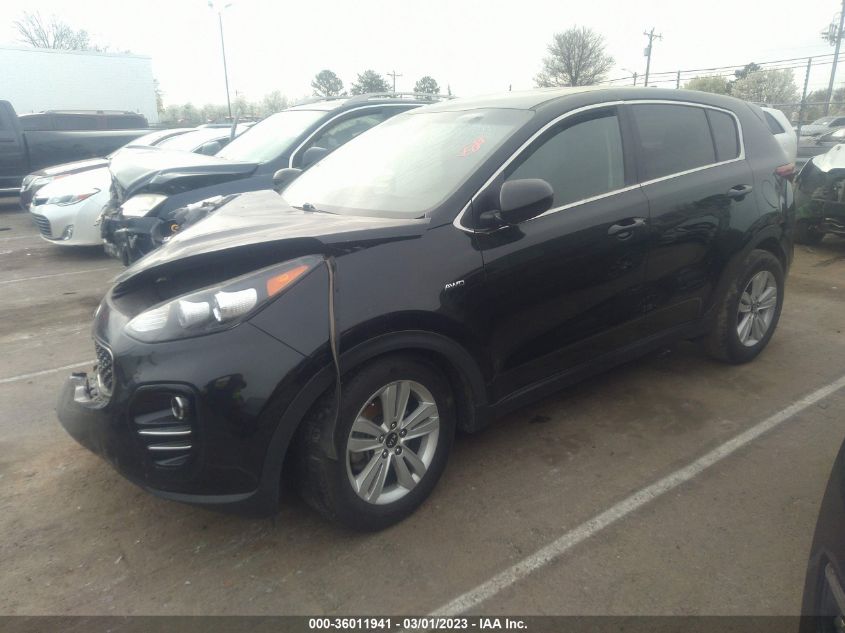 2018 KIA SPORTAGE LX - KNDPMCAC6J7304598