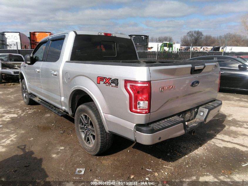 2015 FORD F-150 XLT/XL/LARIAT/PLATINUM - 1FTEW1EG3FFA08017