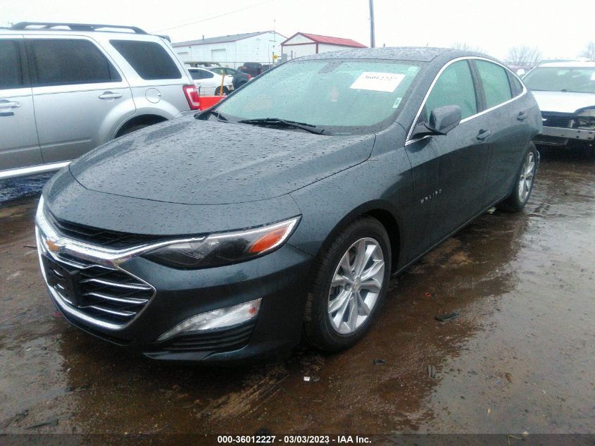 2021 CHEVROLET MALIBU LT - 1G1ZD5ST2MF068733