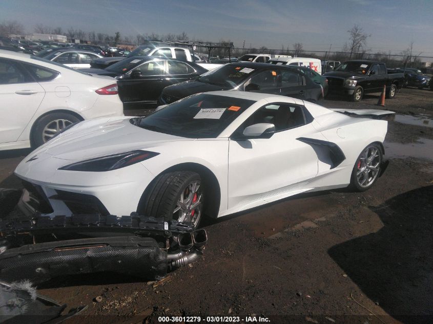 2022 CHEVROLET CORVETTE 3LT - 1G1YC3D44N5120511