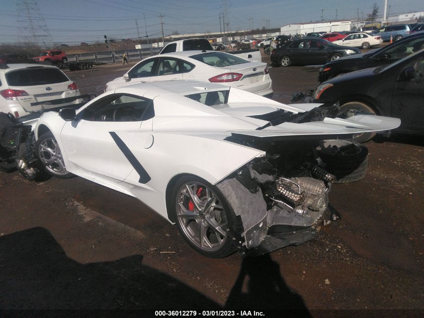 2022 CHEVROLET CORVETTE 3LT - 1G1YC3D44N5120511