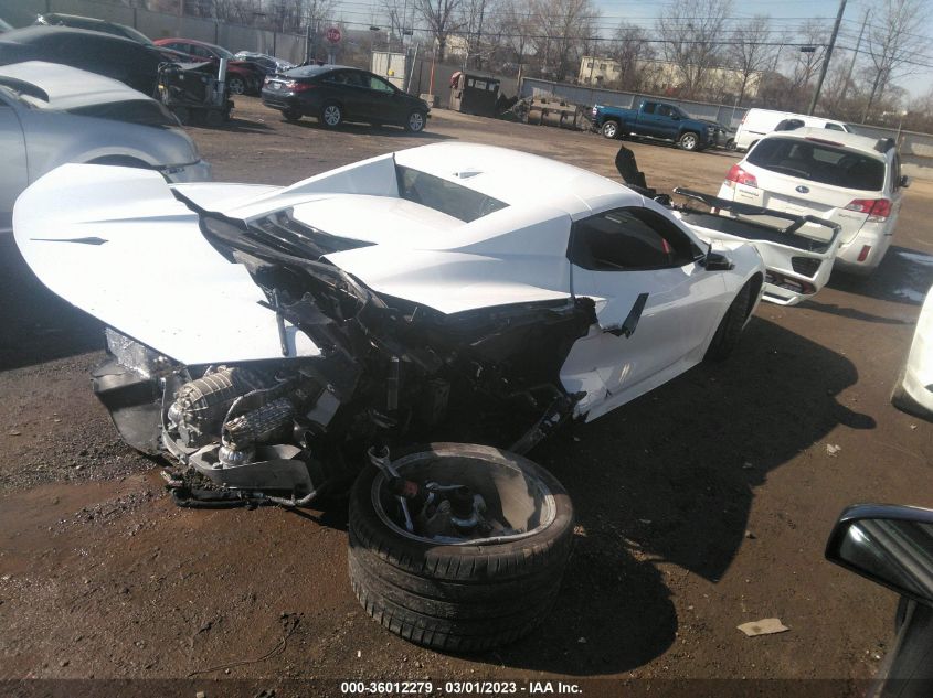 2022 CHEVROLET CORVETTE 3LT - 1G1YC3D44N5120511