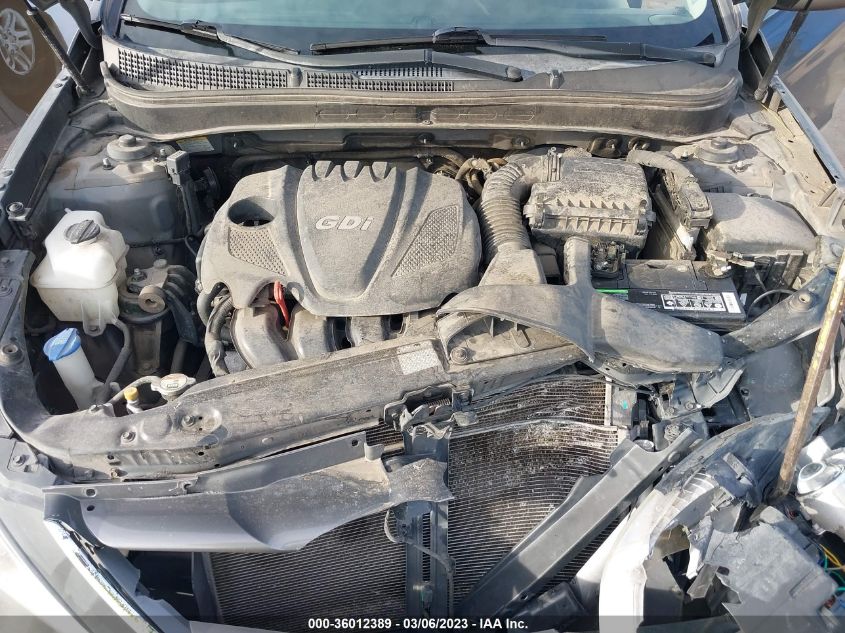 2013 HYUNDAI SONATA GLS PZEV - 5NPEB4AC9DH734435