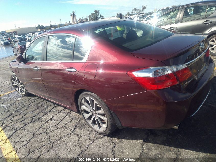 2014 HONDA ACCORD SEDAN SPORT - 1HGCR2F52EA035188