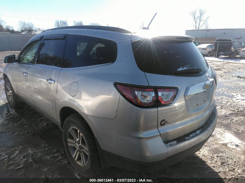 2015 CHEVROLET TRAVERSE LT - 1GNKRHKDXFJ214467