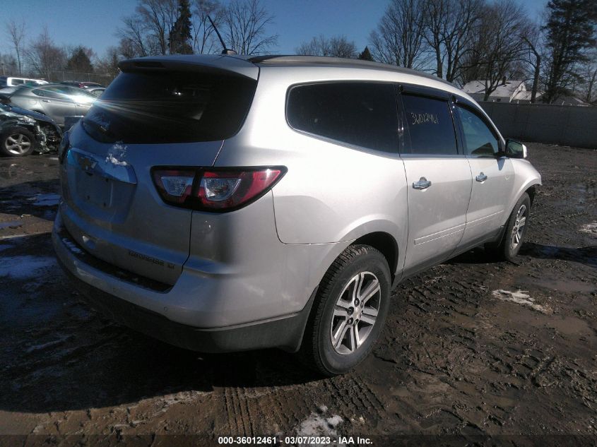 2015 CHEVROLET TRAVERSE LT - 1GNKRHKDXFJ214467