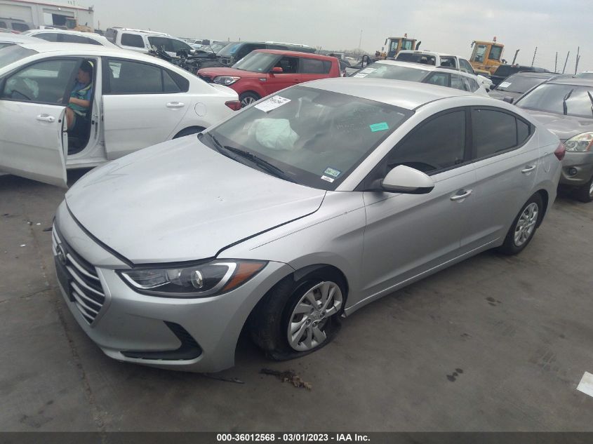 2018 HYUNDAI ELANTRA SE - 5NPD74LF5JH350328