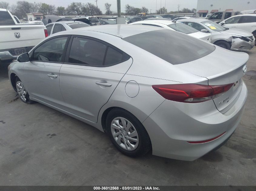 2018 HYUNDAI ELANTRA SE - 5NPD74LF5JH350328