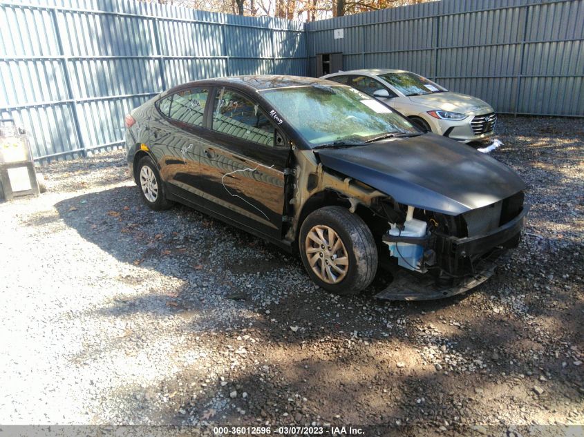 2018 HYUNDAI ELANTRA SE - KMHD74LF0JU522329